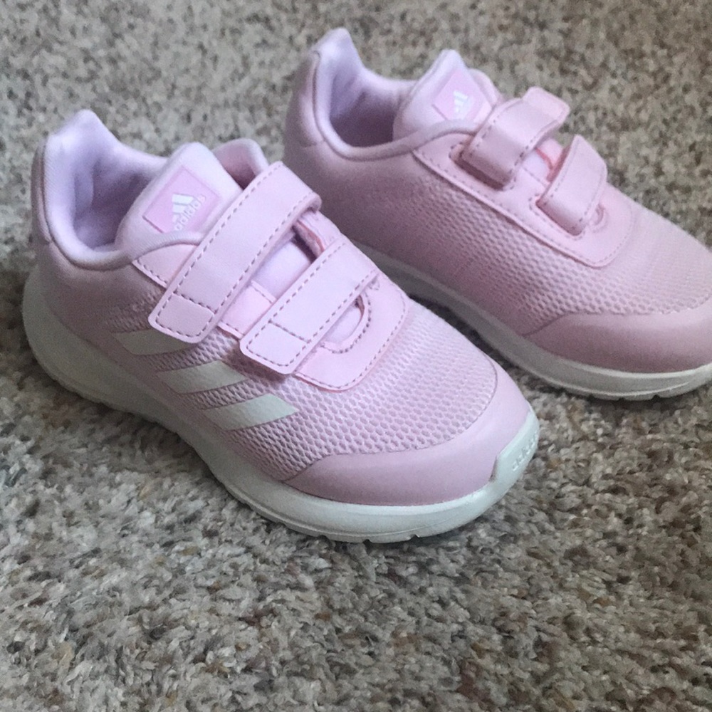 Pink VGUC ADIDAS toddler size 9 shoes